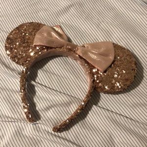 Rose Gold Minnie Ears